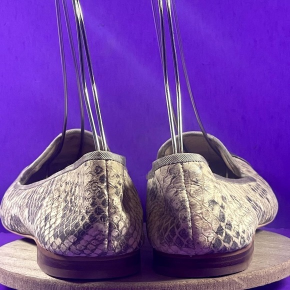 Sam Edelman Women's Snake Print ASTER Leather Loafers Flats Shoe Size 8.5 - Picture 4 of 9